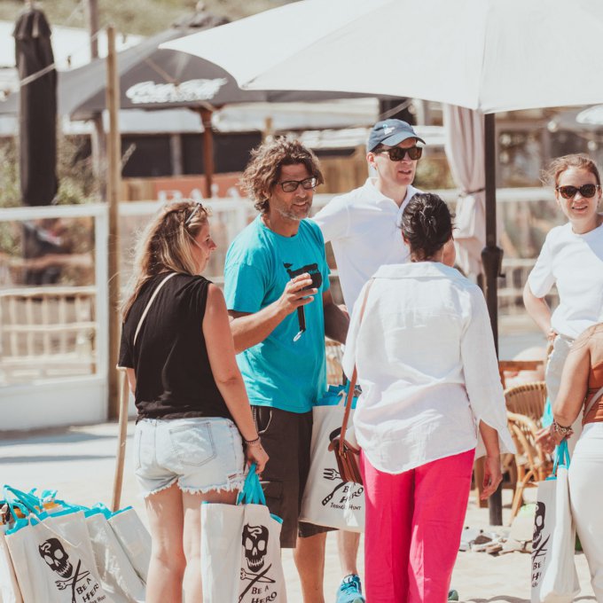 Beach cleanup met de klas