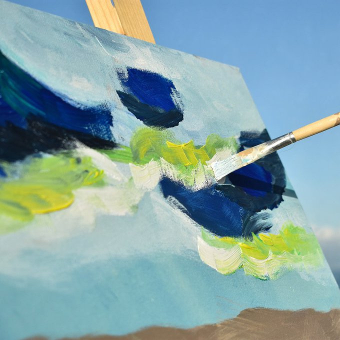 schilderen met school